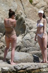 Aurora Ramazzotti in a White Bikini - Mykonos Island 06/07/2019