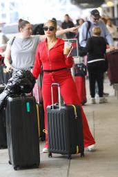 Bebe Rexha in Travel Outfit at LAX Airport in Los Angeles 06/13/2019