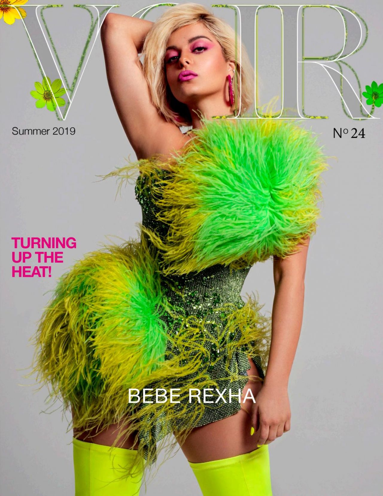 Bebe Rexha - Voir Fashion Magazine Issue 24 Summer 2019 • CelebMafia