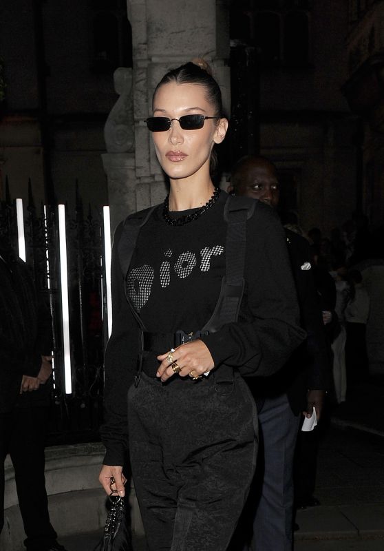 Bella Hadid - Outside a Christian Dior Party in London 05/29/2019