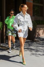 Bella Hadid Style and Fashion - Outside Her Apartment in NYC 06/03/2019