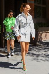 Bella Hadid Style and Fashion - Outside Her Apartment in NYC 06/03/2019
