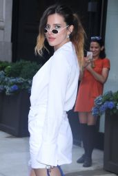Bella Thorne - Poses Outside Buzzfeed in NY 06/14/2019