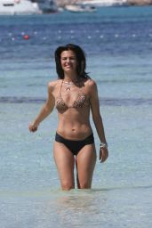 Bianca Guaccero in Bikini on the Beach in Formentera 06/18/2019