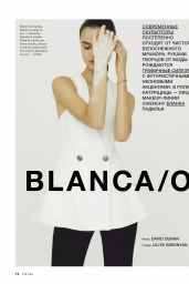Blanca Padilla - ELLE Russia July 2019 Issue