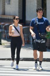 Camila Mendes in Tights - Out in NYC 06/27/2019