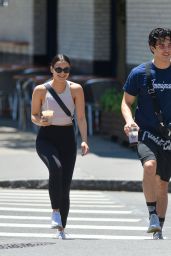 Camila Mendes in Tights - Out in NYC 06/27/2019
