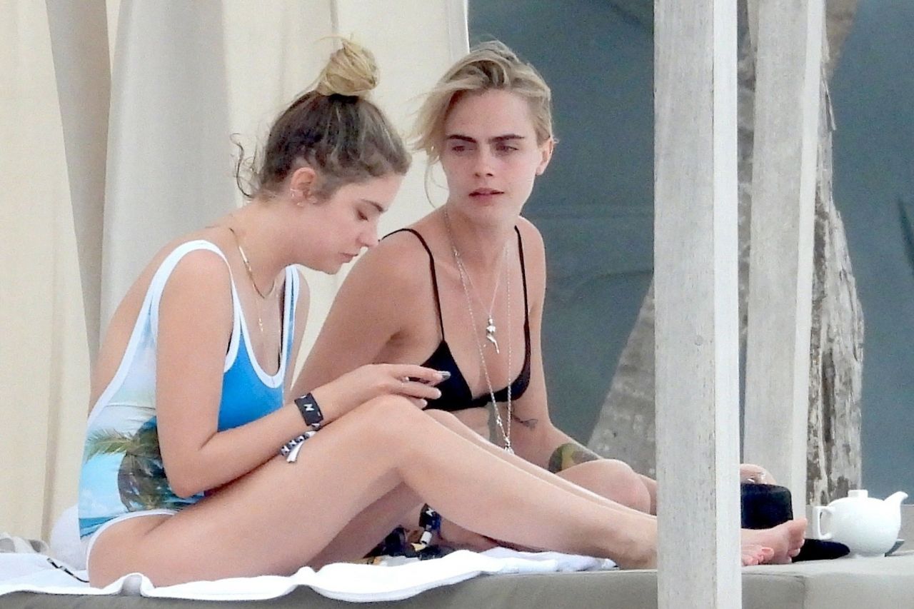 Cara Delevingne And Ashley Benson Vacationing In Tulum 06 02 2019