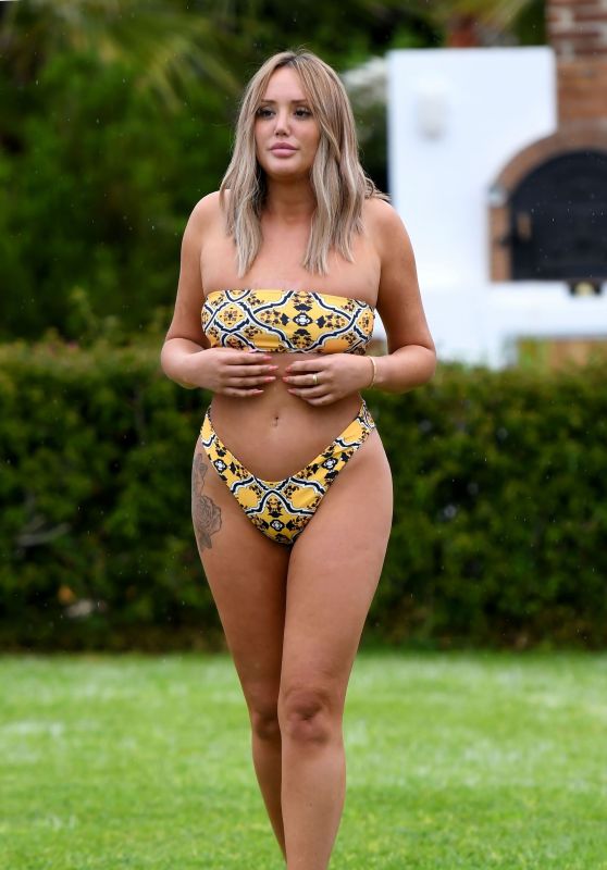 Charlotte Crosby in a Bikini in Ibiza 06/15/2019
