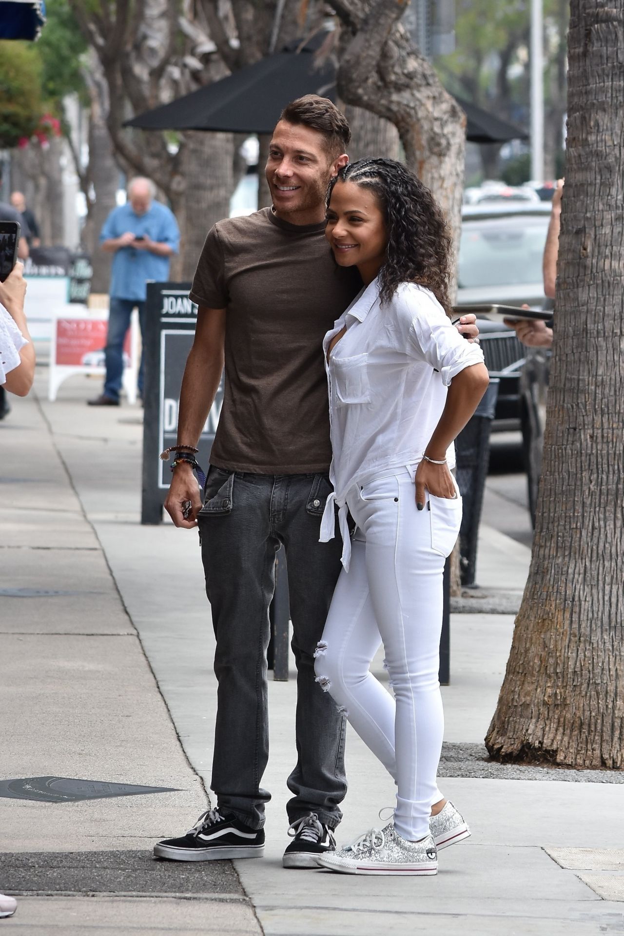 Christina Milian at Her Food Truck "Beignet Box" in Studio City" 06/14