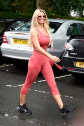 Christine McGuinness in Workout Gear - Cheshire 06/25/2019