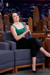 Daisy Ridley - " The Tonight Show Starring Jimmy Fallon" in New York 6/26/2019