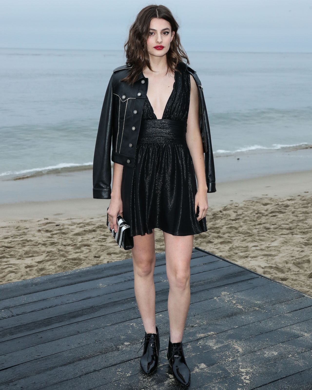 Diana Silvers - Saint Laurent Mens Spring Summer 2020 Show in Malibu