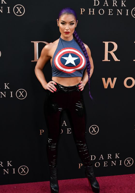 Eva Marie – “X-Men: Dark Phoenix” Premiere in Hollywood