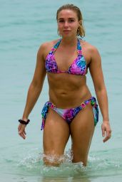 Gabby Allen at the Beach in Barbados 06/17/2019
