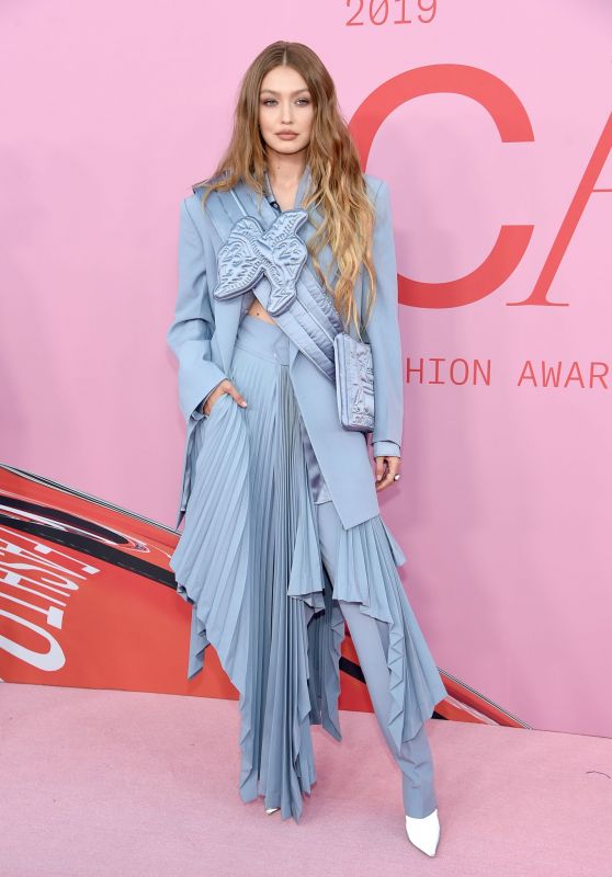 Gigi Hadid – 2019 CFDA Fashion Awards in NYC