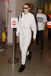 Gigi Hadid at Florence Airport, Italy 06/12/2019