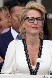 Gillian Anderson – The Royal Windsor Cup Final in Egham 06/23/2019