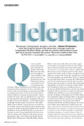 Helena Christensen - Grazia France 06/07/2019 Issue