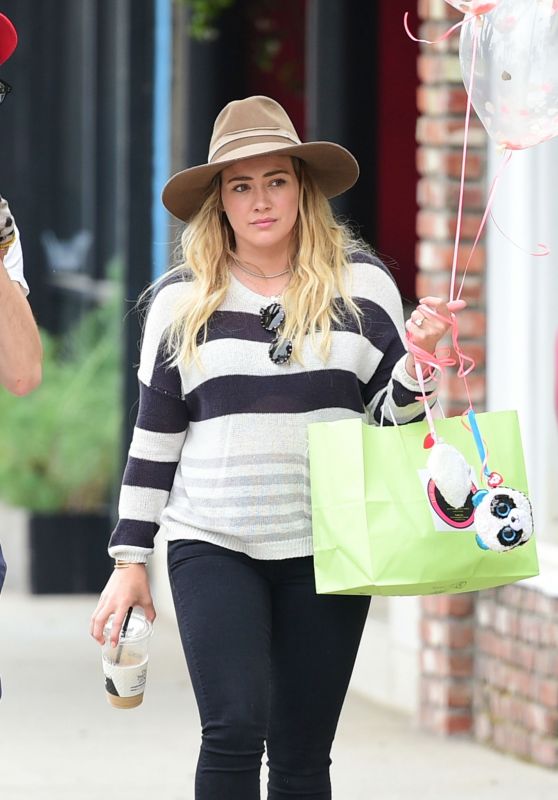Hilary Duff in Casual Outfit - Los Angeles 06/15/2019