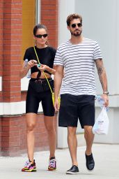 Izabel Goulart and Boyfriend Kevin Trapp - New York City 06/17/2019