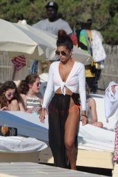 Jessica Aidi in Bikini on a Beach in Ibiza 05/27/2019
