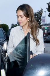 Jessica Alba - Leaving Gracias Madres in West Hollywood 06/05/2019