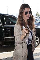 Jessica Biel at LAX Airport in Los Angeles 06/12/2019