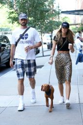 Kate Bock Street Style - Out With Her Dog in NYC 06/23/2019