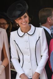 Kate Middleton - Order of the Garter Service in Windsor 06/17/2019