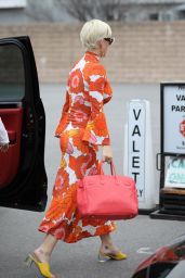 Katy Perry in a Floral Figure-Hugging Dress 06/03/2019