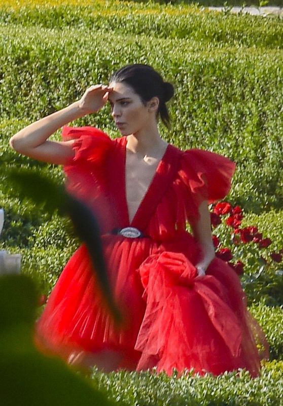 Kendall Jenner - Photoshoot Set in Rome, June 2019