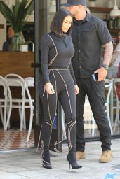 Kim Kardashian at Cafe Gratitude in Los Angeles 06/05/2019