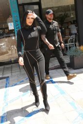 Kim Kardashian at Cafe Gratitude in Los Angeles 06/05/2019