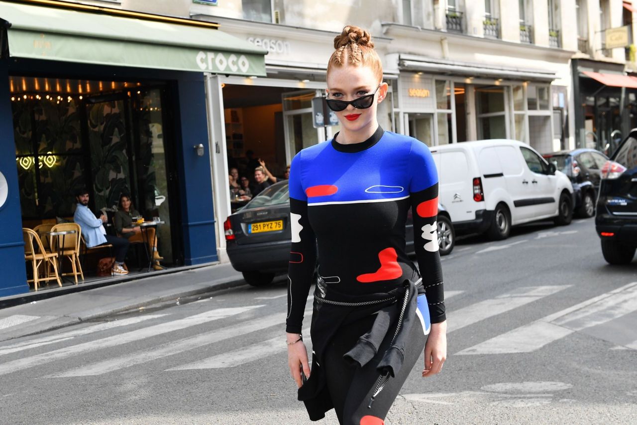 Larsen Thompson - Outside Off-White Menswear Spring Summer 2020 Show in