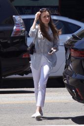 Lily Collins in Casual Outfit - Beverly Hills 06/11/2019
