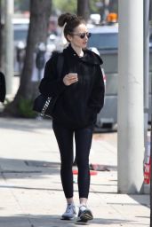 Lily Collins - Leaving the Gym in LA 06/06/2019