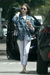 Lily Collins Street Style 05/31/2019