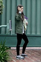 Lily Collins - Surprised With a Flower Delivery 06/05/2019