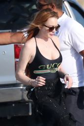 Lindsay Lohan - Mykonos 06/17/2019