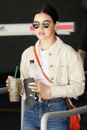Lucy Hale at Her Favorite Coffee Bean Store in LA 05/31/2019