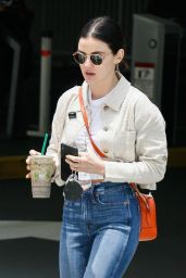 Lucy Hale at the CNN Building in Hollywood 05/31/2019