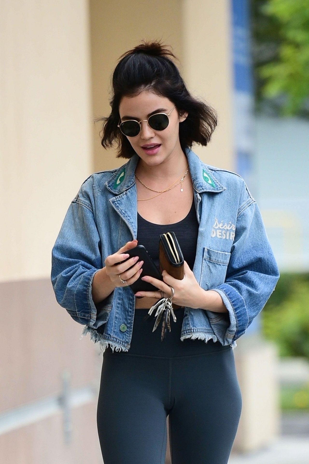 Lucy Hale in Spandex 06/21/2019 • CelebMafia