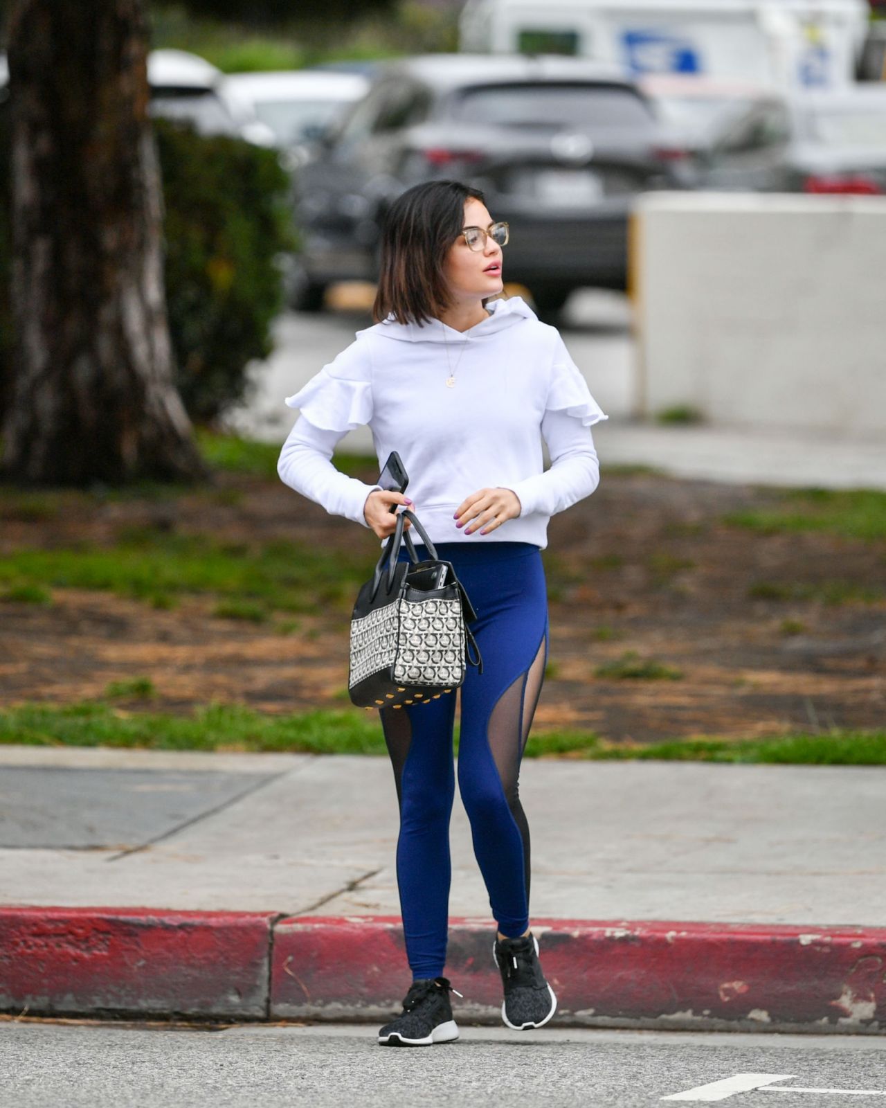 Lucy Hale in Spandex - Out in Studio City 06/26/2019 • CelebMafia