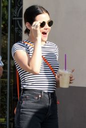 Lucy Hale - Leaves the Coffee Bean in LA 06/15/2019
