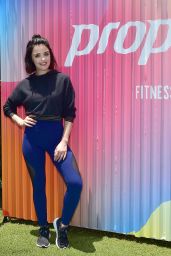 Lucy Hale - Trains for the Propel Co Labs Fitness Festival in West Hollywood 06/19/2019