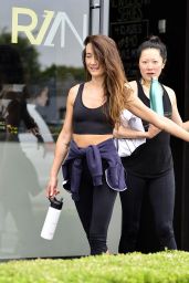 Maggie Q - Leaves a Gym in West Hollywood 06/19/2019