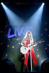 Maren Morris Perform on Stage for Pandora Live in Nashville 06/03/2019