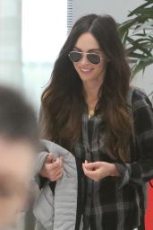 Megan Fox in Travel Outfit - Airport in Toronto 05/31/2019