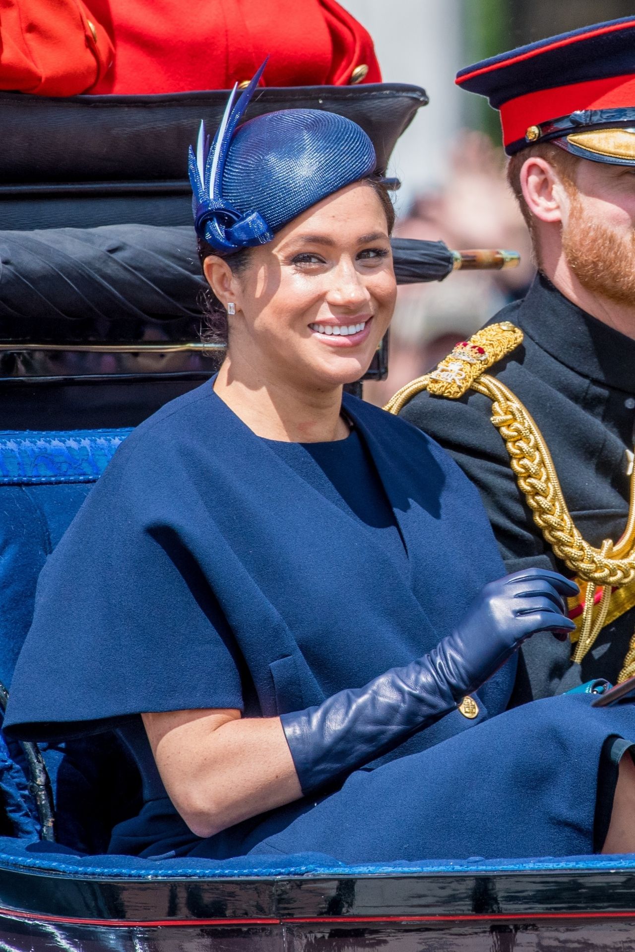 Meghan Markle and Prince Harry - Trooping the Colour Ceremony in London